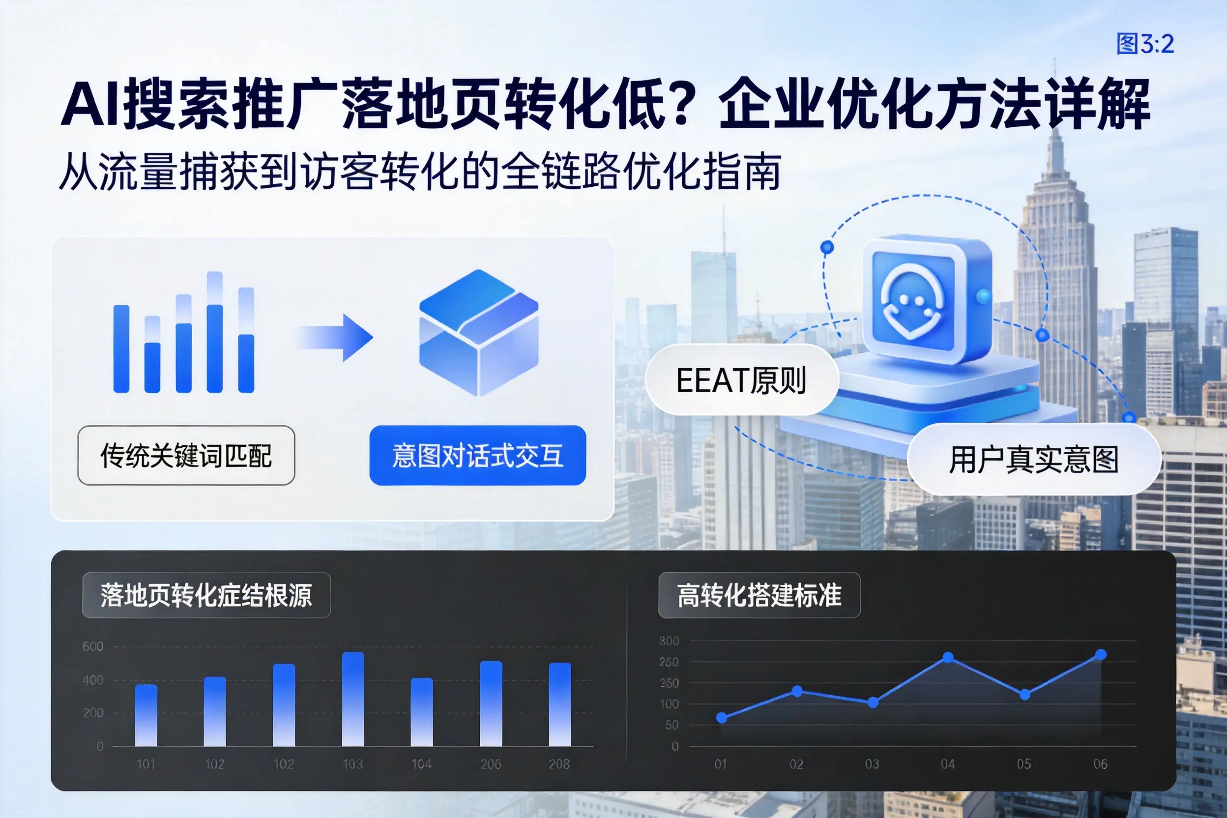 AI搜索推广落地页转化低？通化企业优化方法详解