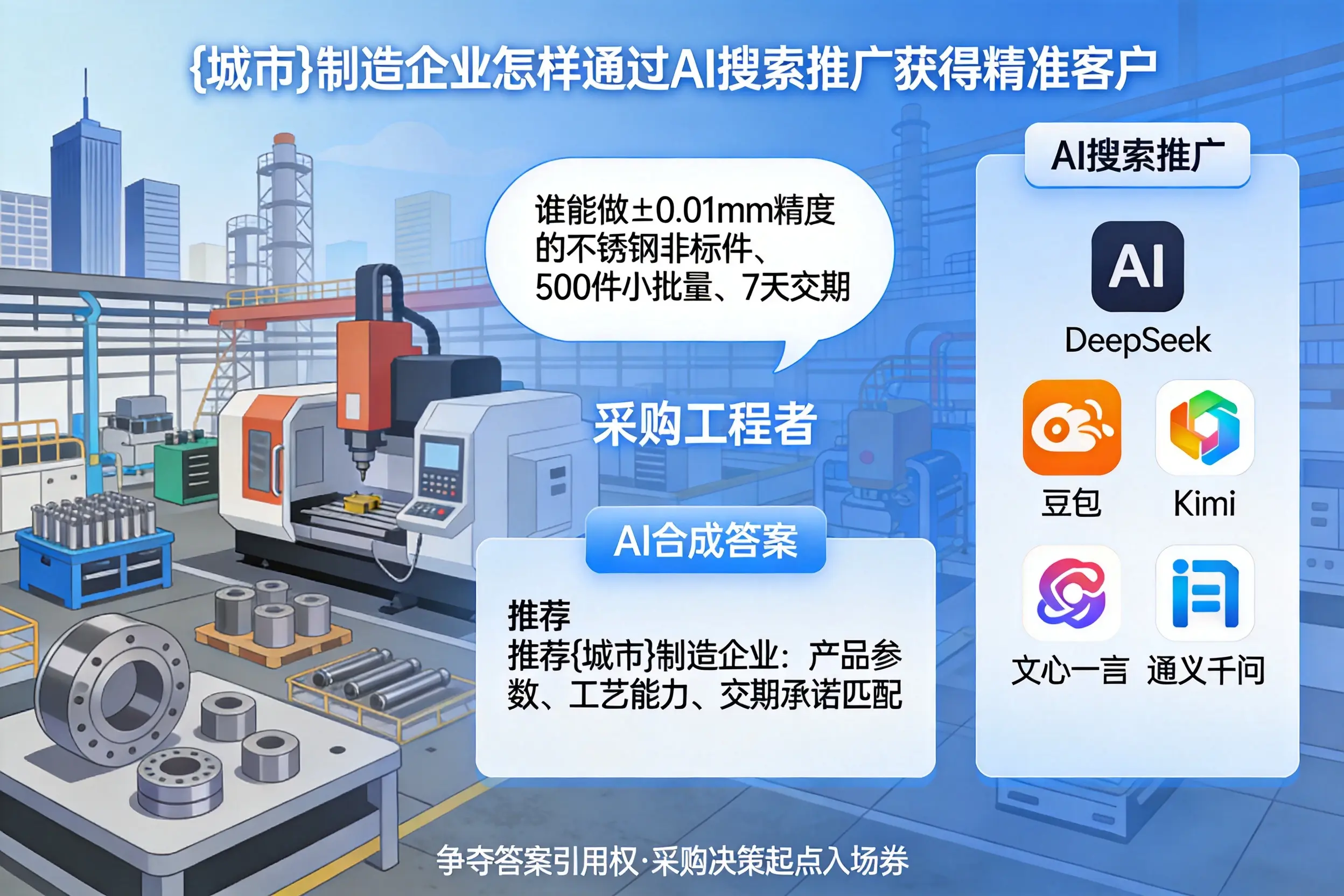 通化制造企业怎样通过AI搜索推广获得精准客户