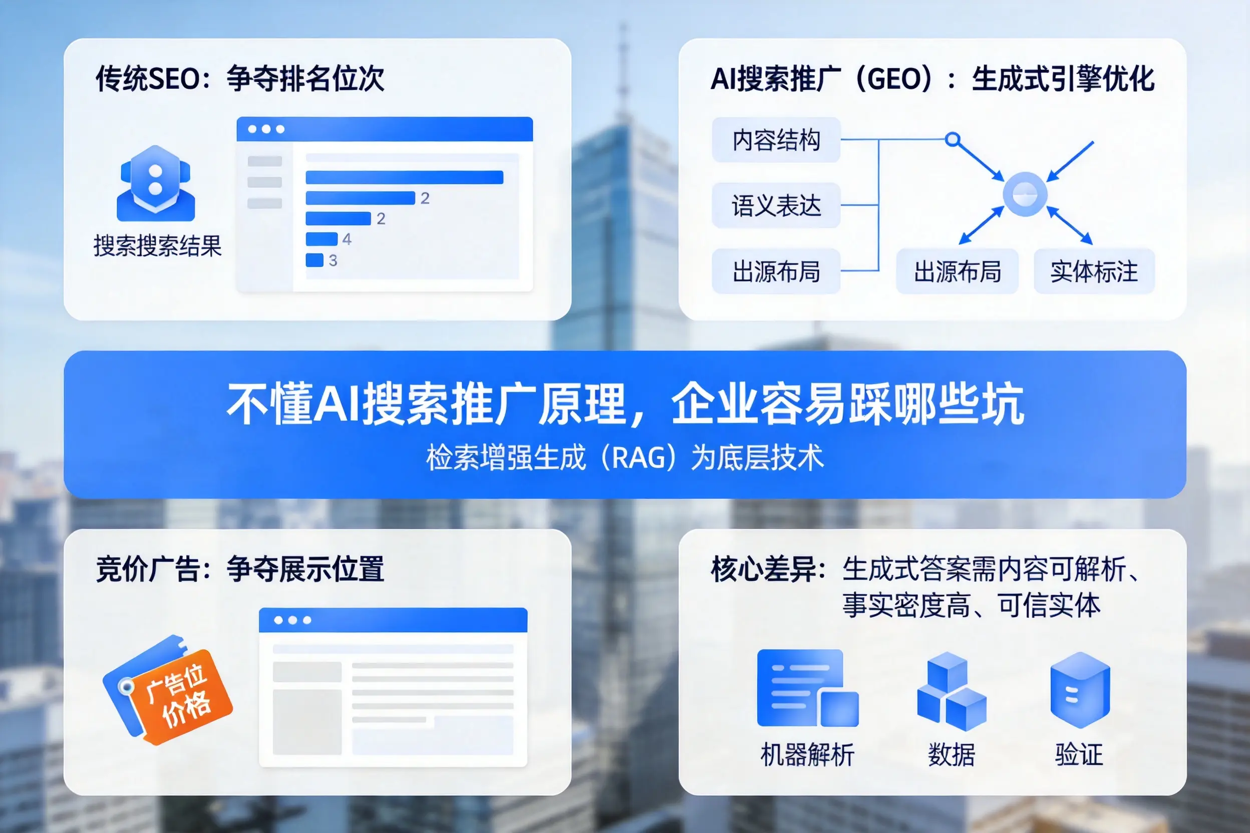 不懂AI搜索推广原理,通化企业容易踩哪些坑