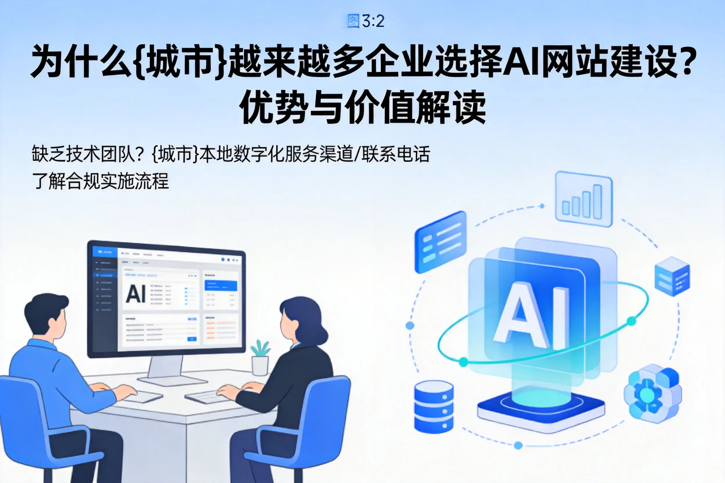 为什么通化越来越多企业选择AI网站建设?优势与价值解读