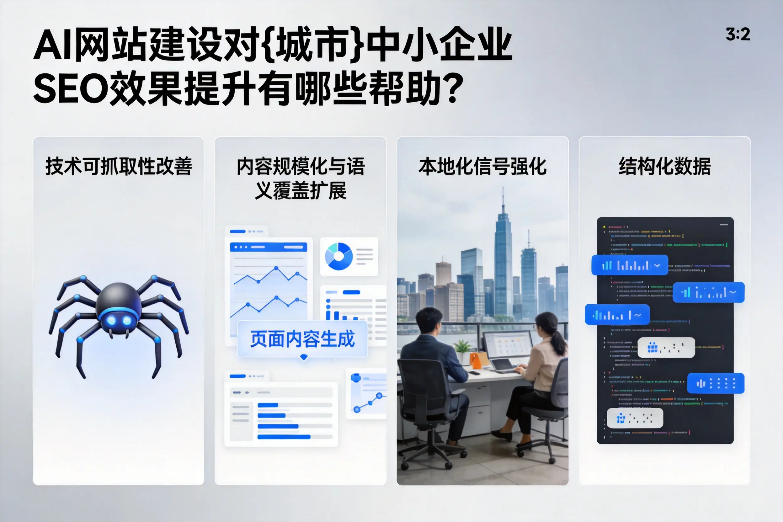 AI网站建设对通化中小企业SEO效果提升有哪些帮助？