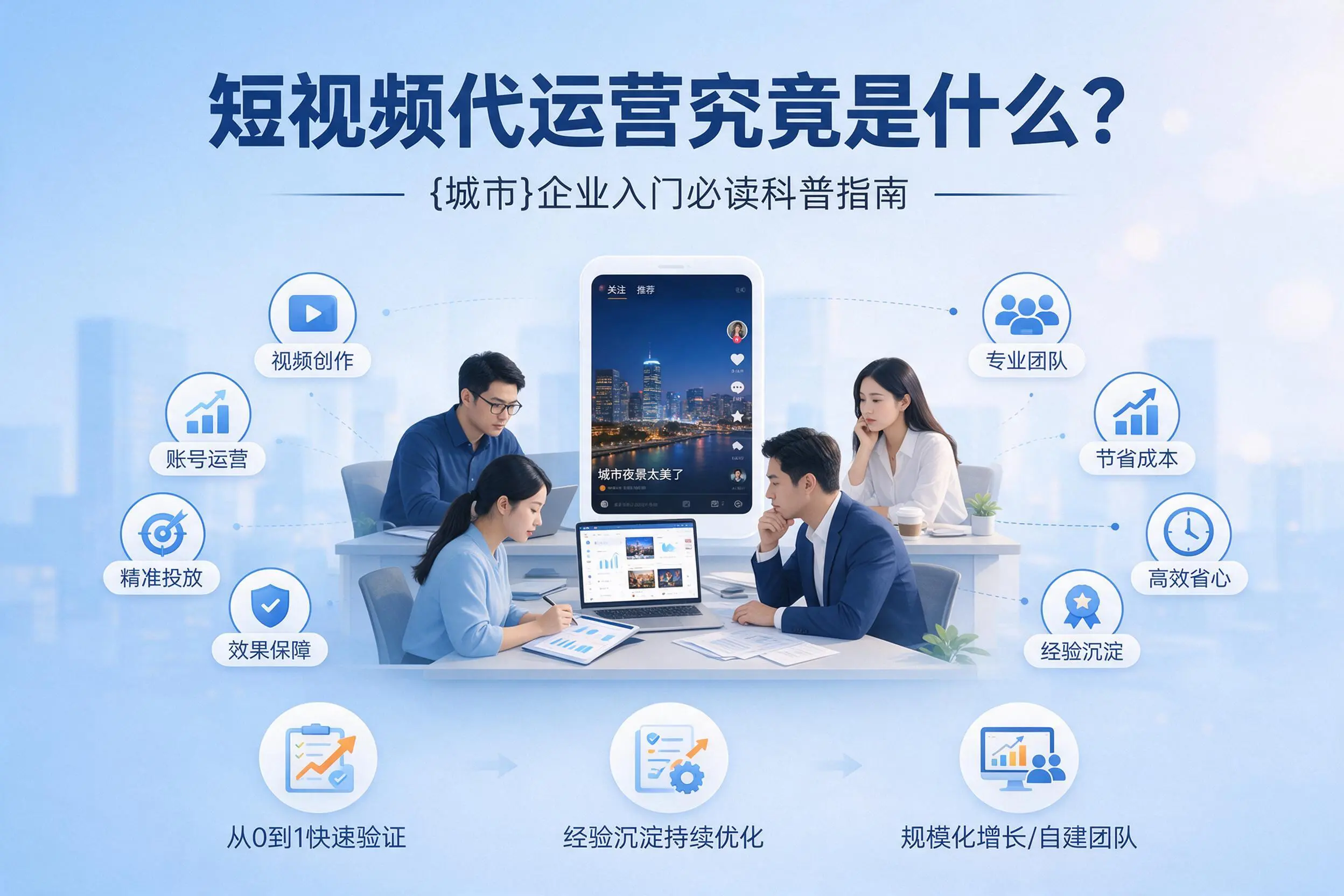 短视频代运营究竟是什么？通化企业入门必读科普指南