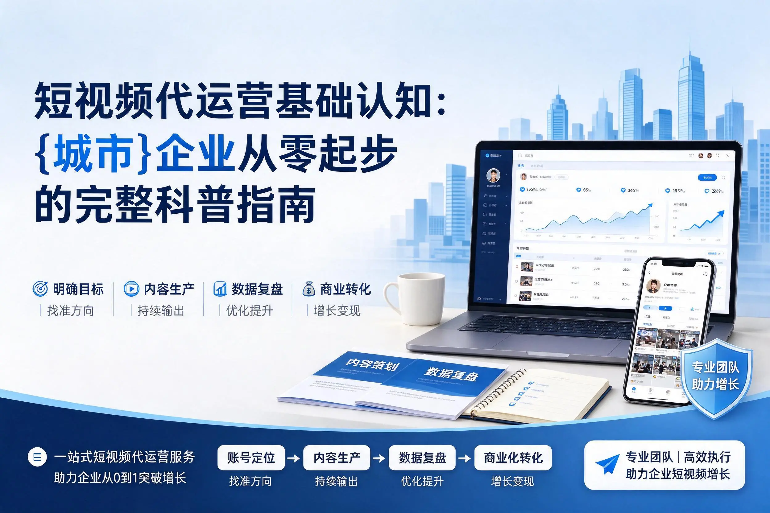 短视频代运营基础认知:通化企业从零起步的完整科普指南