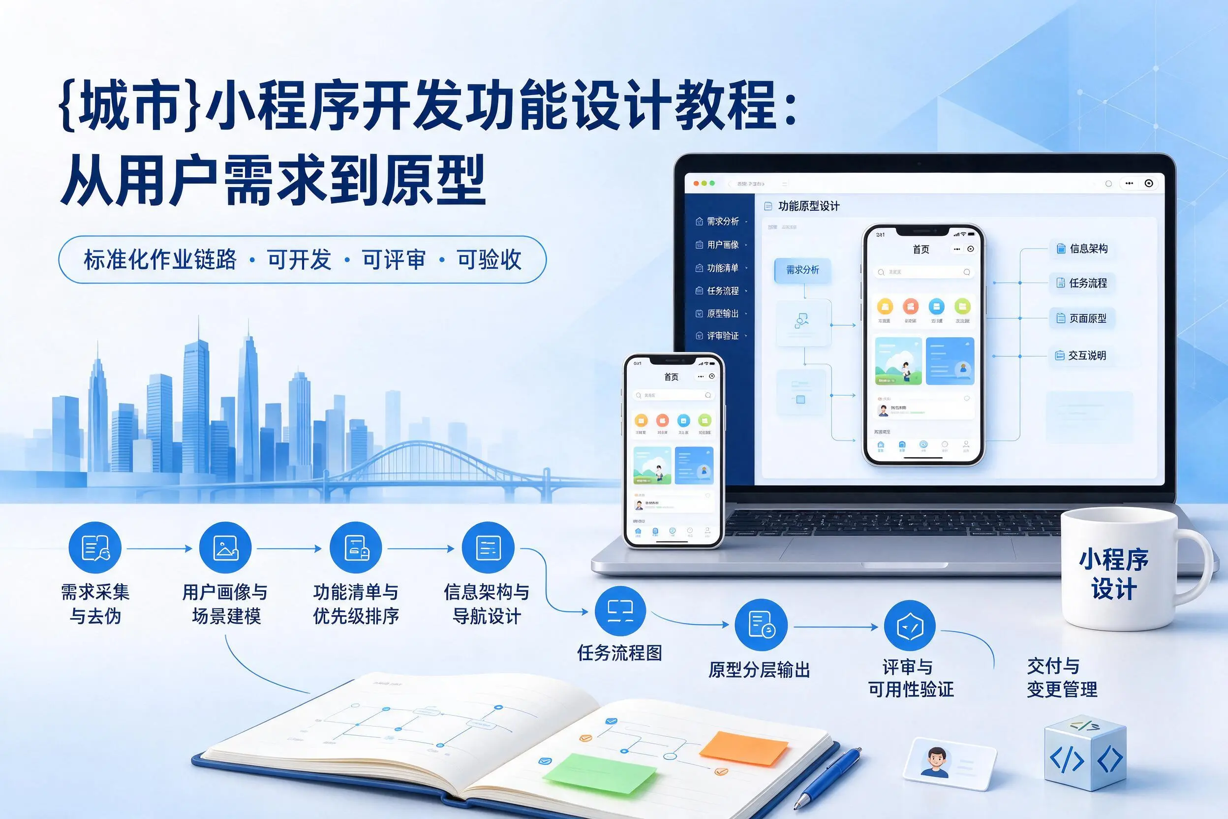通化小程序开发功能设计教程：从用户需求到原型