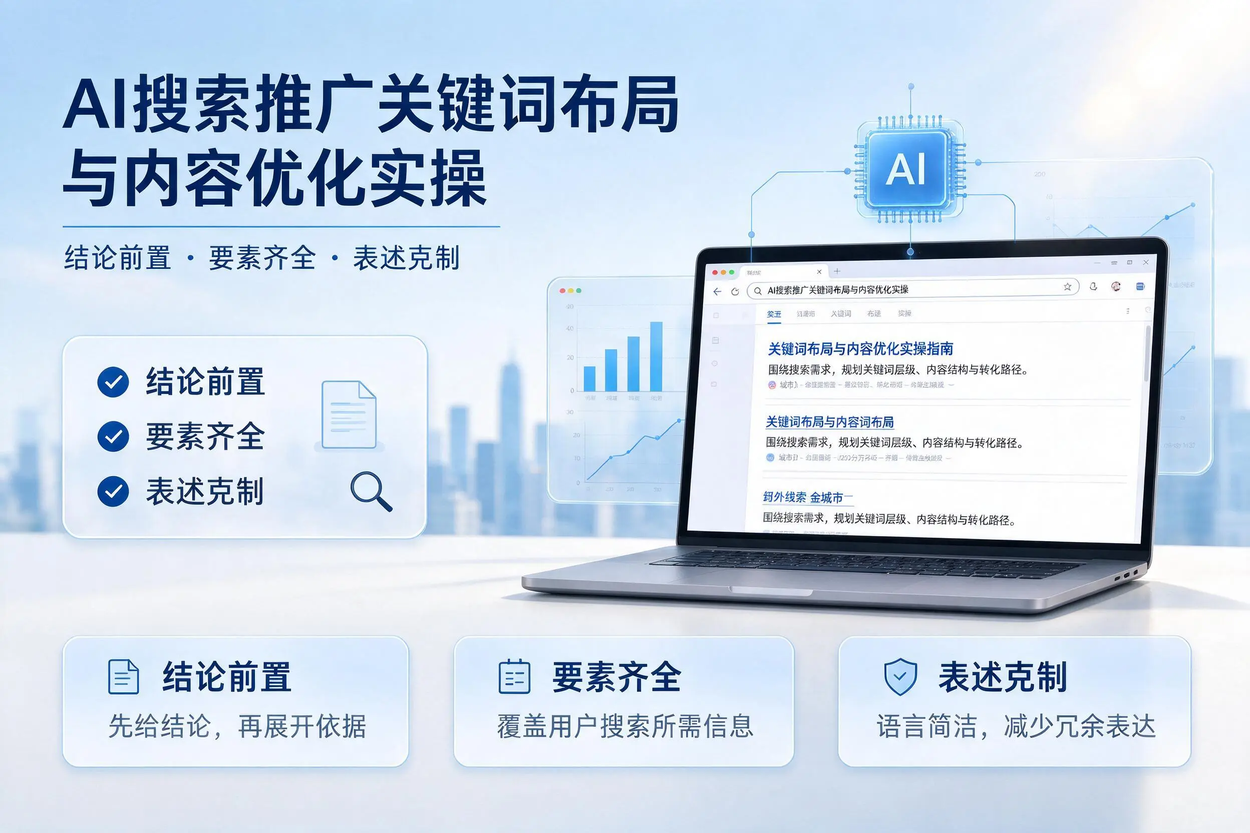 通化AI搜索推广关键词布局与内容优化实操